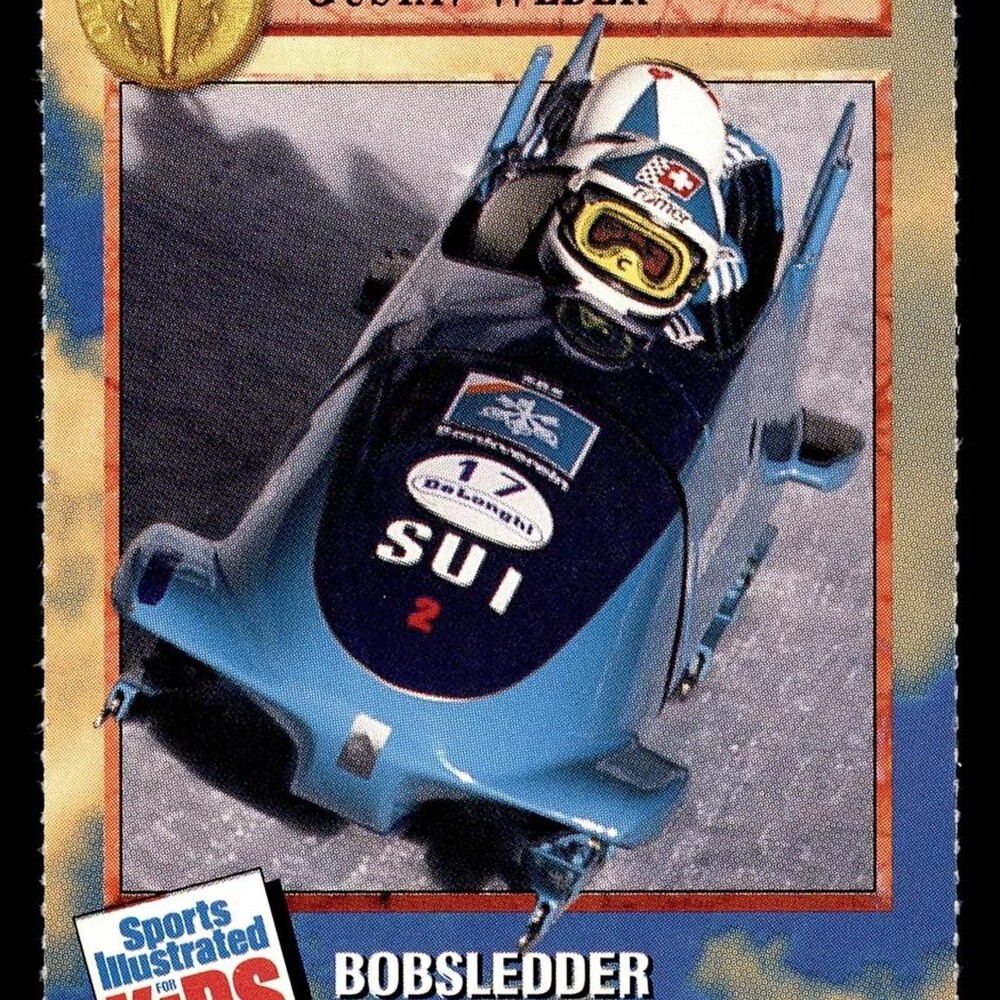 Sports Illustrated for Kids 1994 Gustav Weder  #227 Card Bobsledder